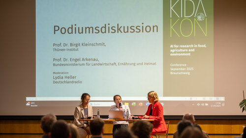 Foto der Podiumsdiskussion
